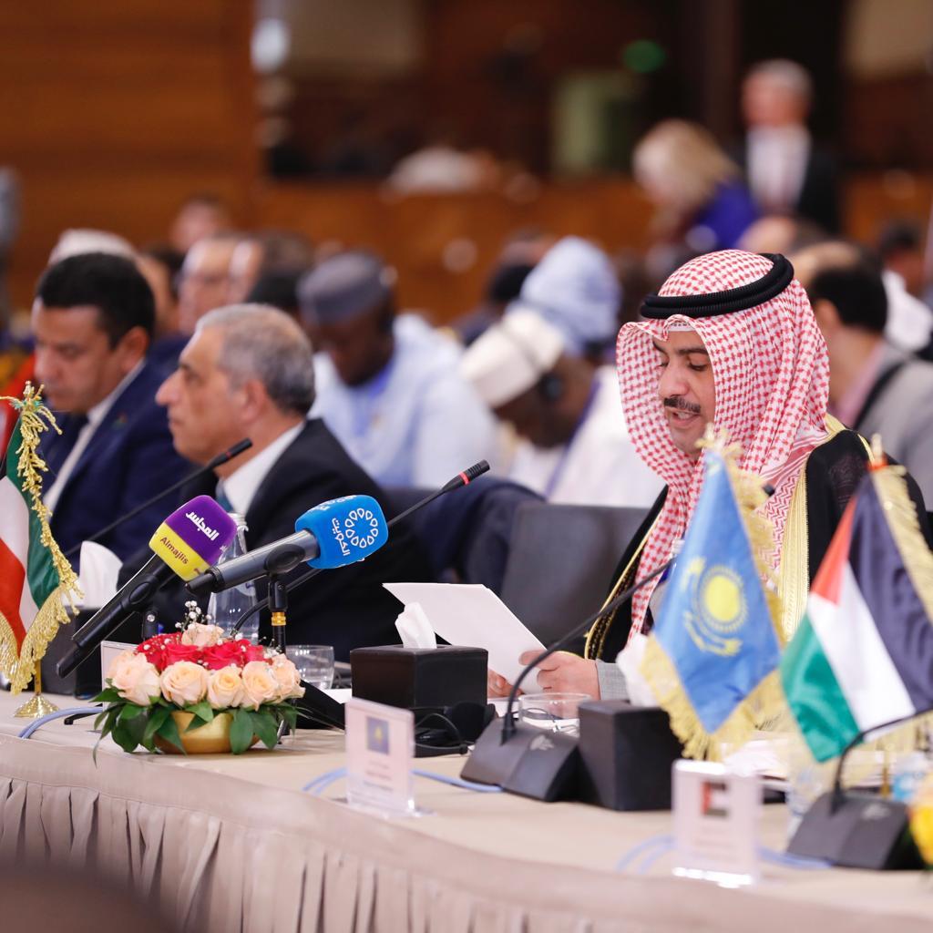 المشاركة الكويتية خلال أشغال أعمال الدورة السابعة عشرة لمؤتمر اتحاد مجالس الدول الأعضاء بمنظمة التعاون الإسلامي:            